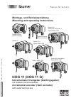 Baumer Media Converter HUBNER BERLIN HOG 11 Mounting and operating instructions, 40 pages