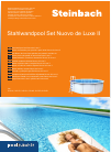 Steinbach Swimming Pool Nuovo de Luxe II Instruction manual, 52 pages