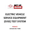 Tesco Service Equipment TS400 Setup manual, 14 pages